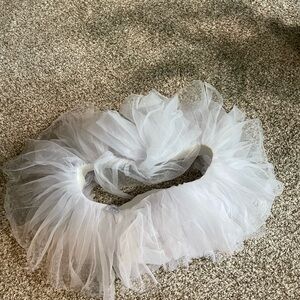 One size white underskirt